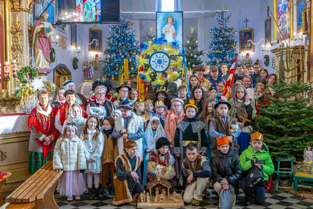 Orszak Trzech Króli w parafii Bieńkówka – 6 stycznia 2025